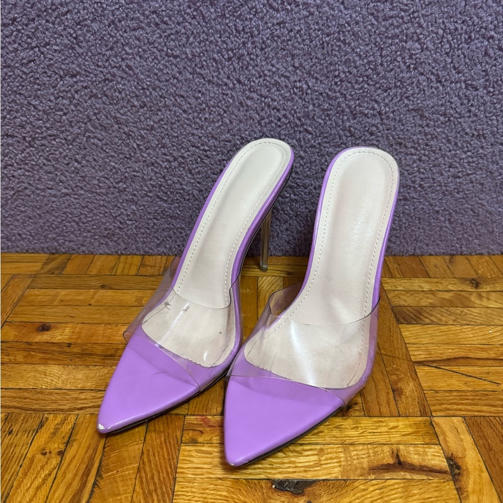Elegant Purple Women's Heels